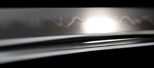 備州長船勝光(金象嵌)寛文五年七月十九日・刃