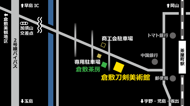 茶屋町周辺地図