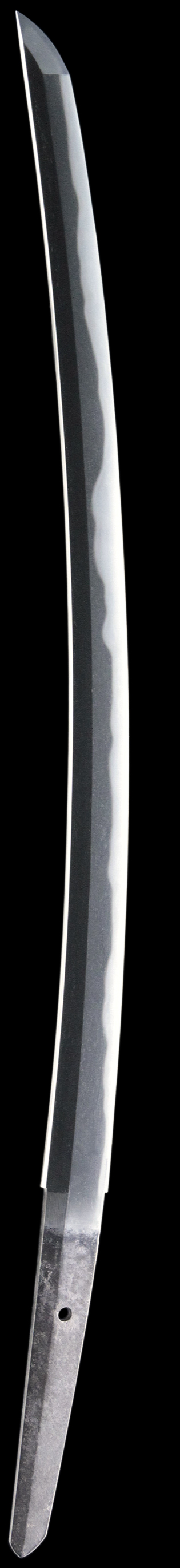 蔵出 江戸時代 小柄小刀 獅子 五三桐紋図刀鞘図 銘 近江守久道