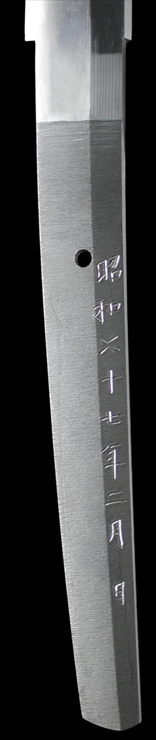 茶道具 備前長船俊光(今泉俊光)作 古鉄 火箸 N 9173 茶道具 備前