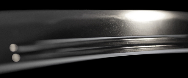 （金粉銘）高木貞宗　豊後守蔵　元禄折紙・刃